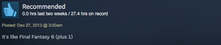 Illustration for article titled Final Fantasy VII, As Told By Steam Reviews